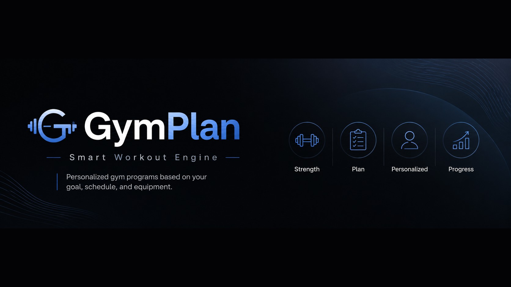 GymPlan — offline workout plan generator